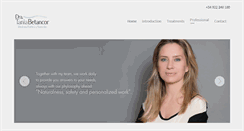 Desktop Screenshot of drataniabetancor.com